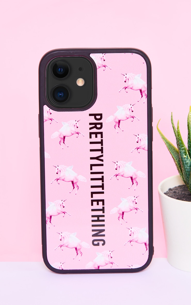 PRETTYLITTLETHING Unicorn Pink iPhone 12 Pro Max Phone Case