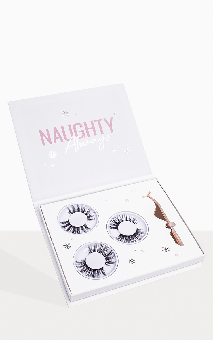 Land of Lashes 3 Set of Lashes & Applicator Christmas Gift Set