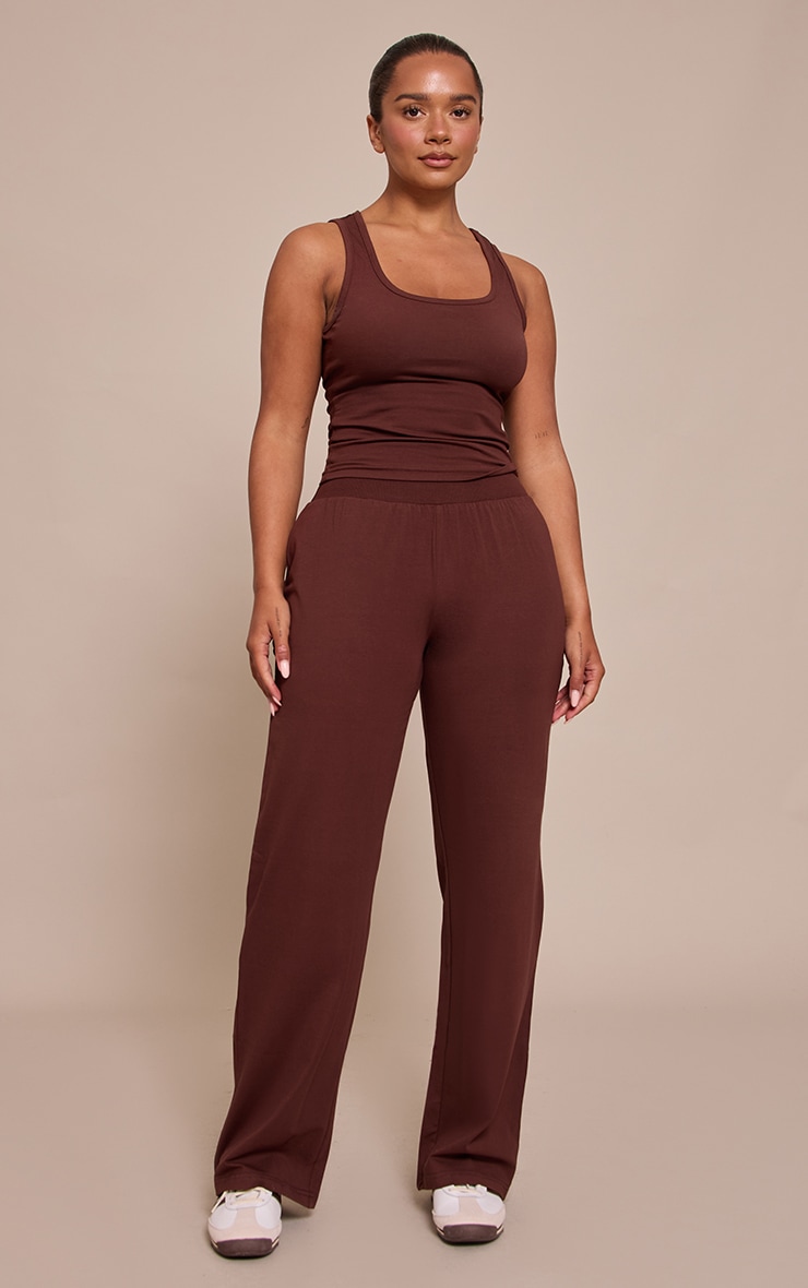 Shape CHOCOLATE Scoop Neck Vest Top image 3