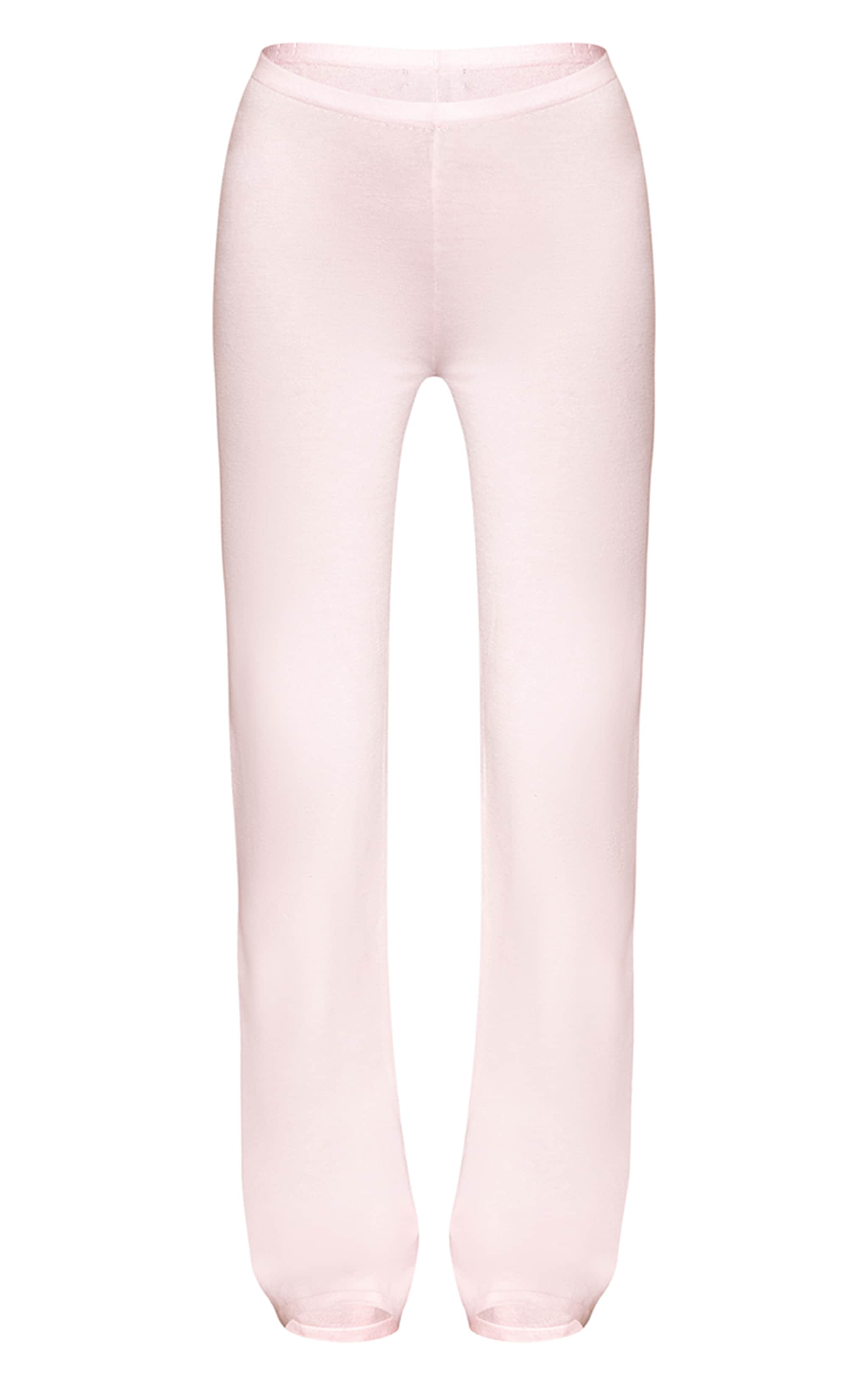 Pink Fine Knit Flared Legging image 5