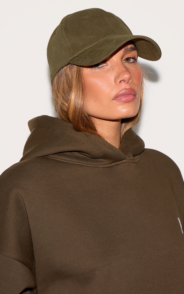 Olive Cotton Cap image 3