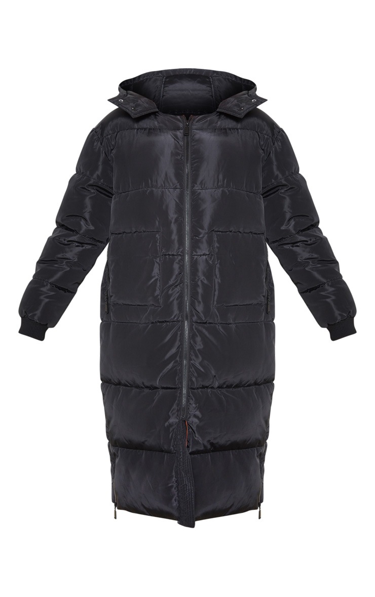 black maxi jacket
