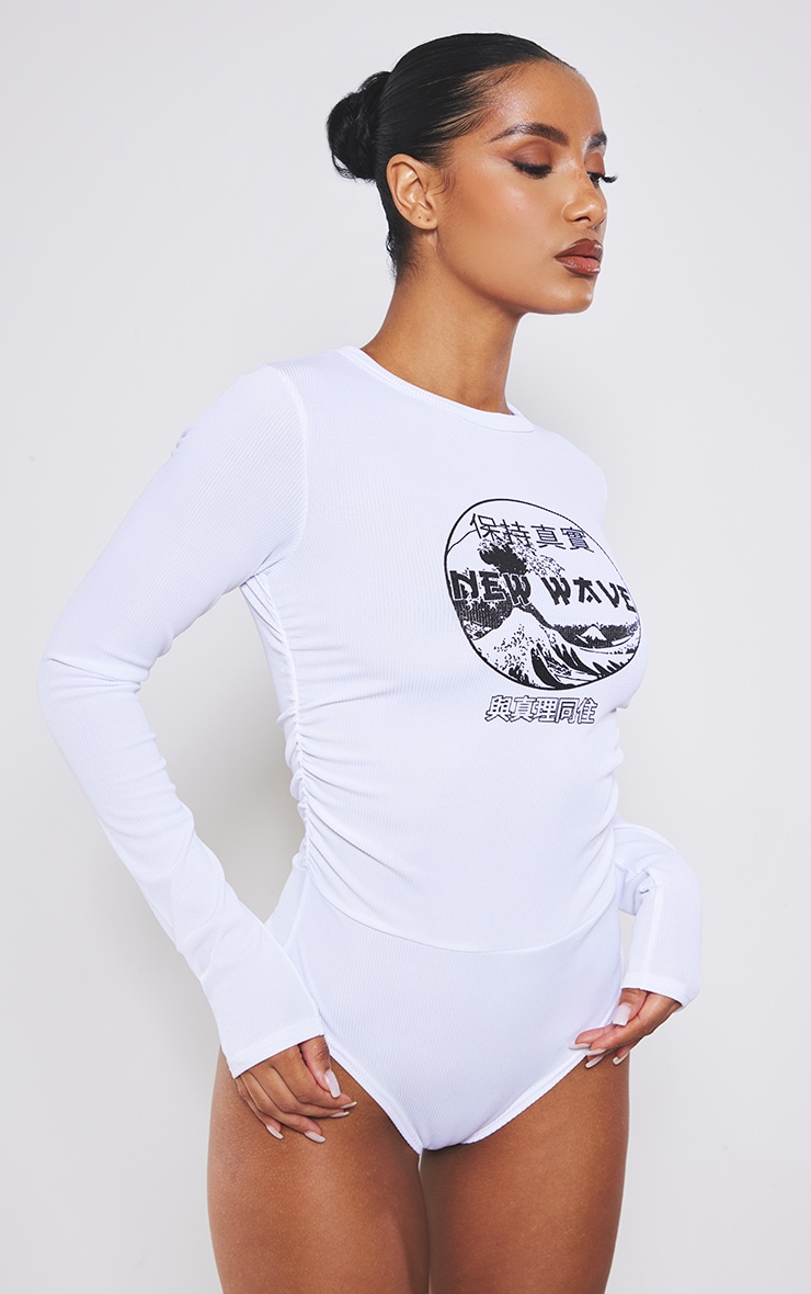 Side Cut Rib Bodysuit 2 – TW