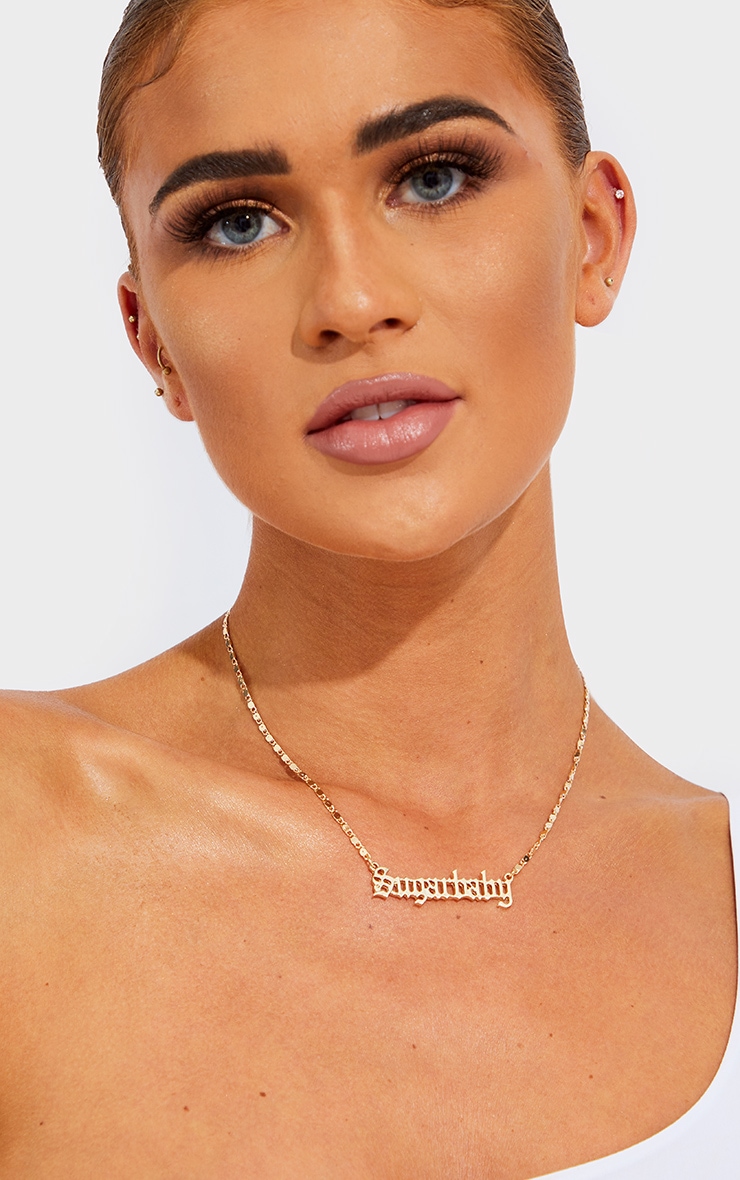 Collier Sugarbaby doré