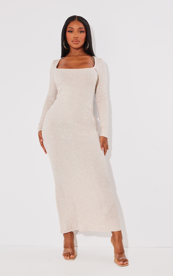 pretty little thing white maxi dress