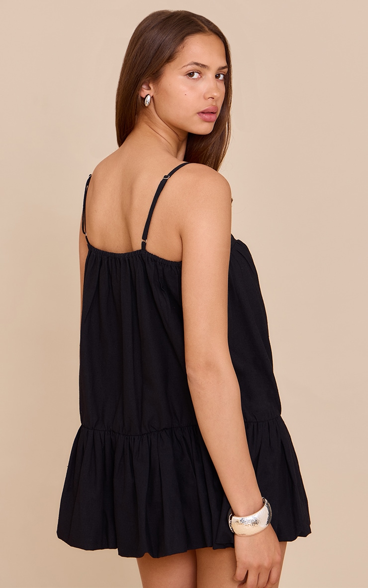 Black Puff Ball Dress image 2