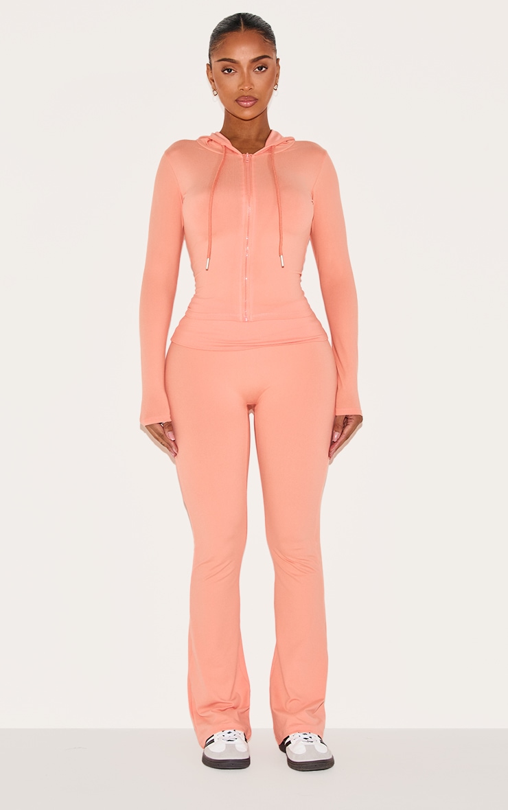 Shape Peach Sculpted Zip Through Hoodie | Shape