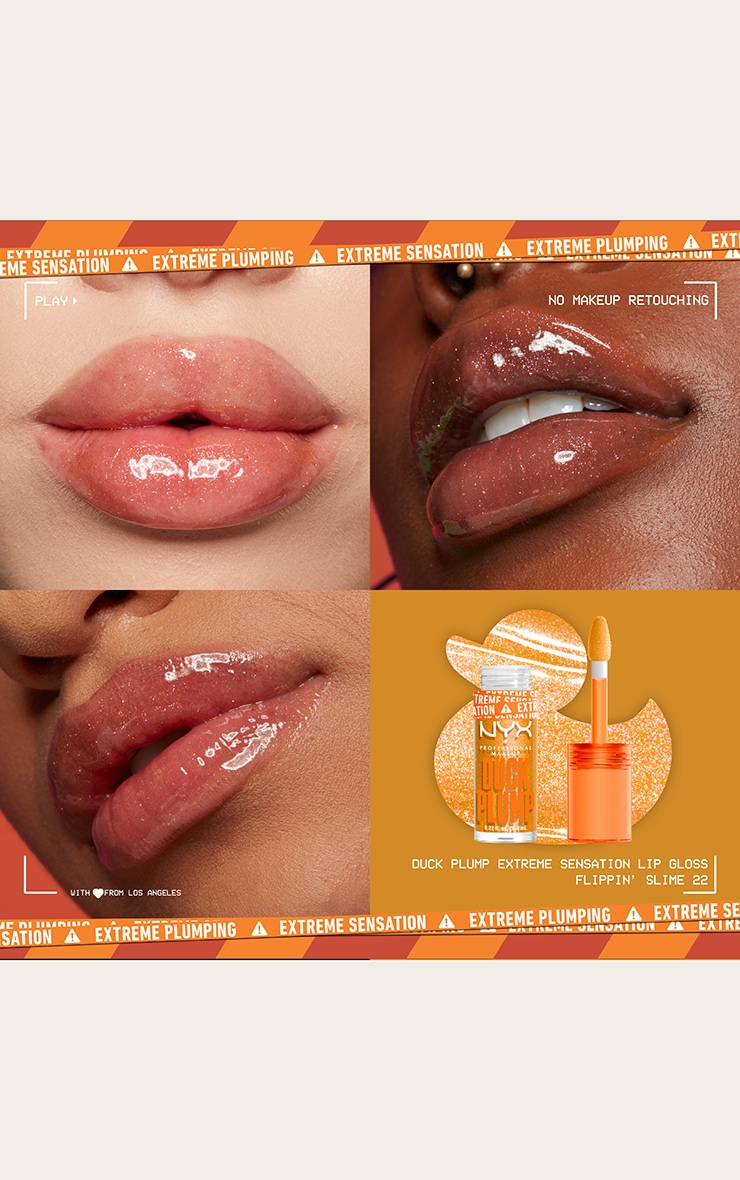 Nyx Pmu Duck Plump Extreme Sensation Plumping Gloss - Flippin' Slime image 2