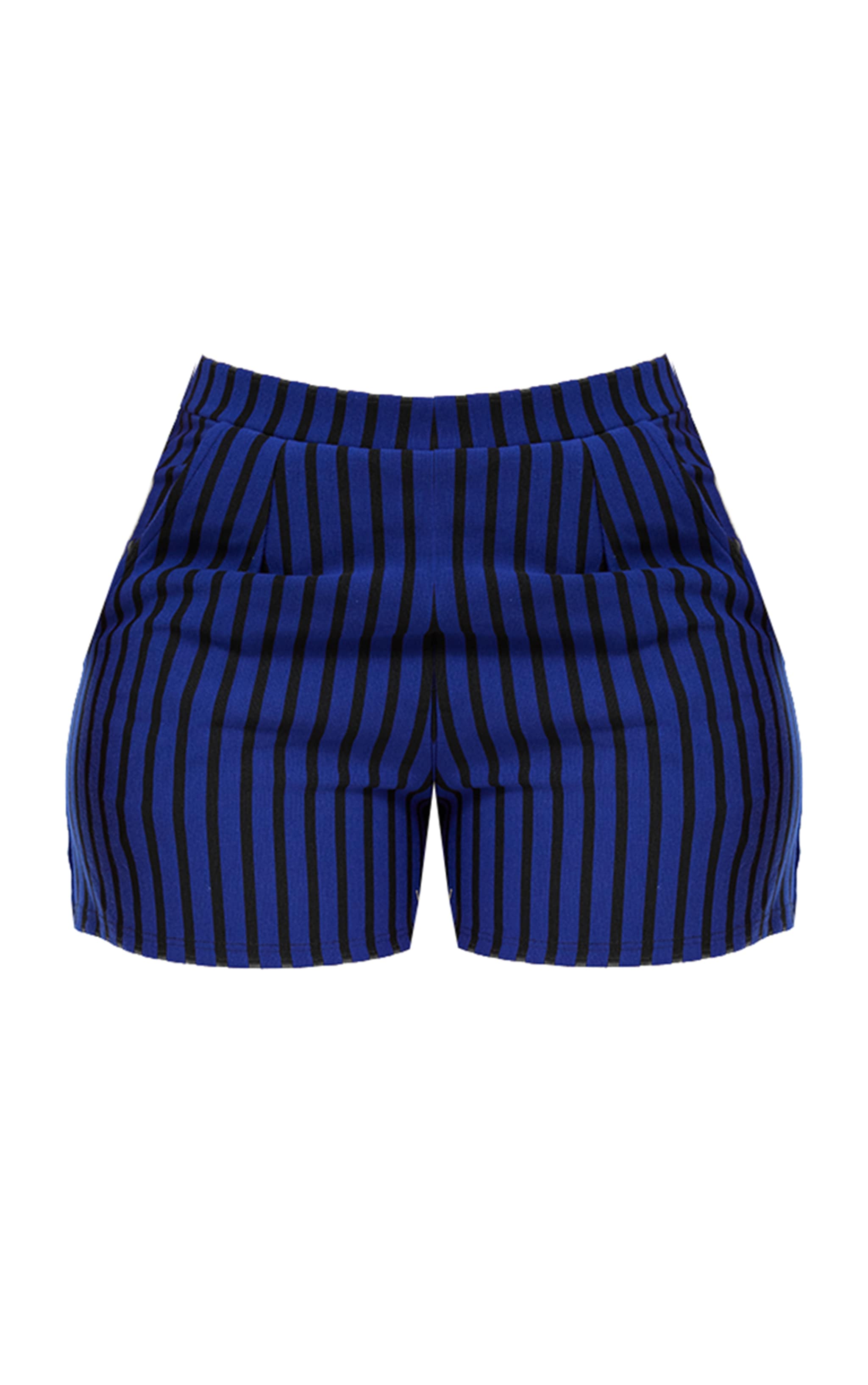 Shape Blue Striped Runner Shorts image 6