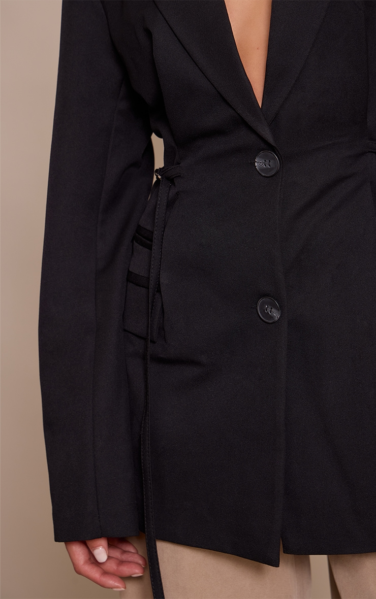 Black Belt Detail Blazer image 4