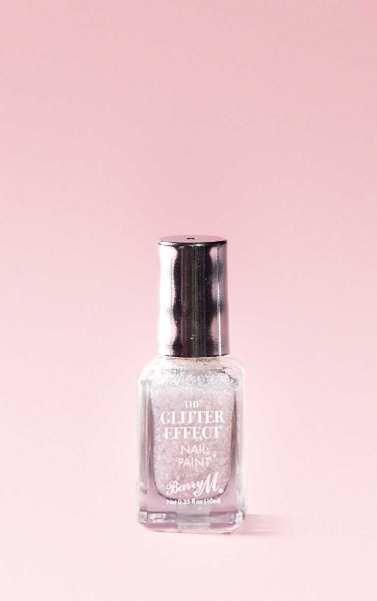 Barry M Glitter Effect Nail Varnish - Party Pearl image 2