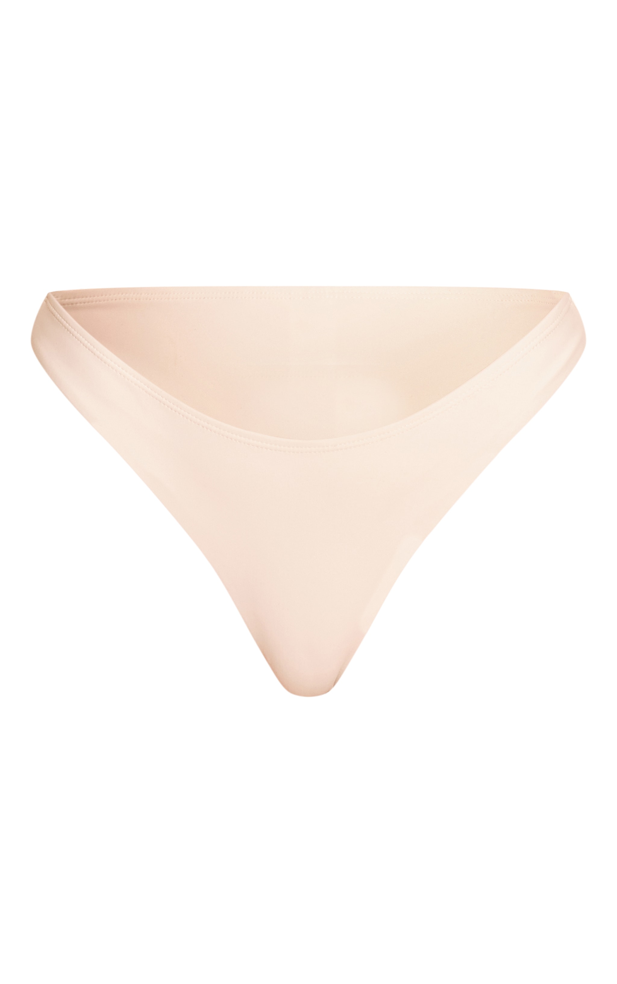 White Boomerang Tanga Bikini Bottom image 5