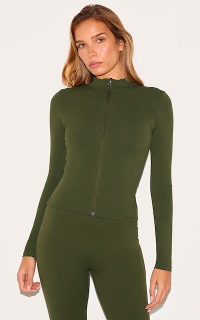 Veste en Sculpt kaki