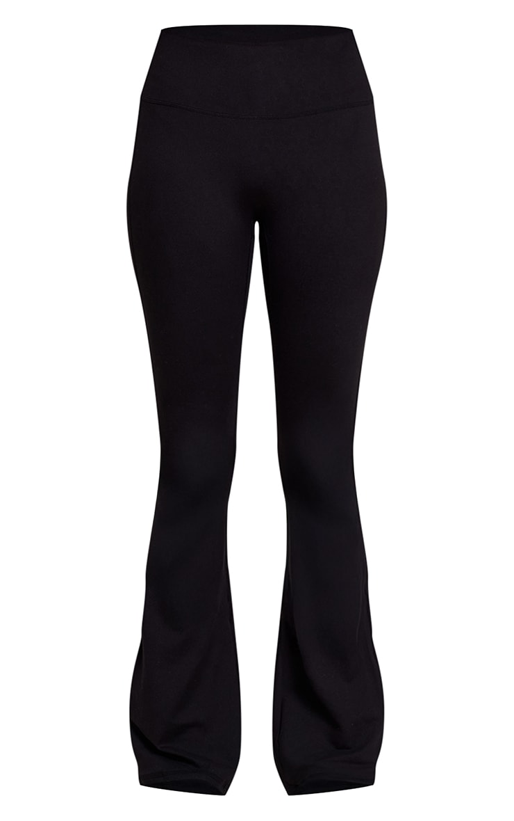 Black Ultimate Sculpt Flare Yoga Pants image 5