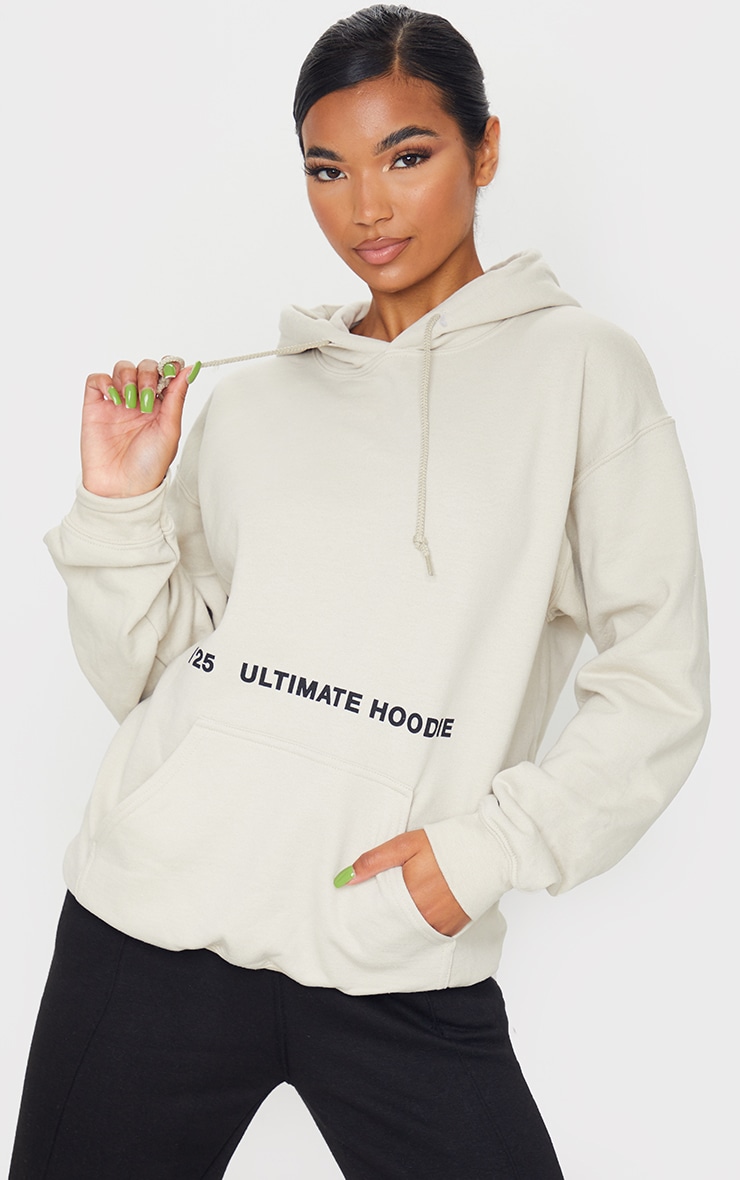 Stone Ultimate Graphic Hoodie | Tops | PrettyLittleThing USA