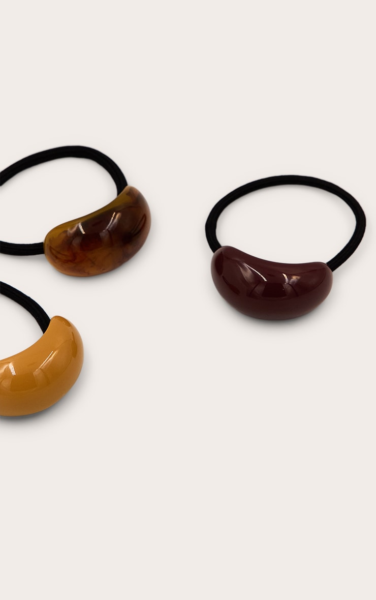 Resin Hair Tie Multi-Pack image 3