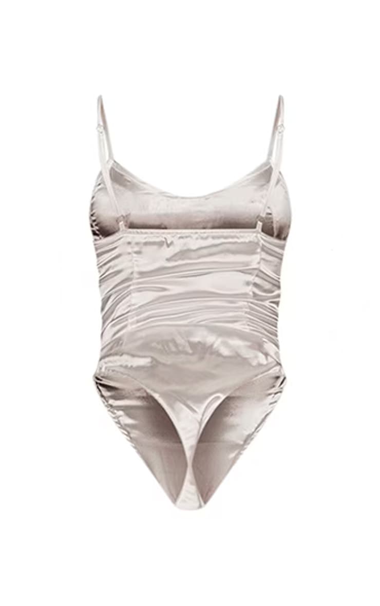 White Angel Bodysuit Costume 2 Piece Set image 6