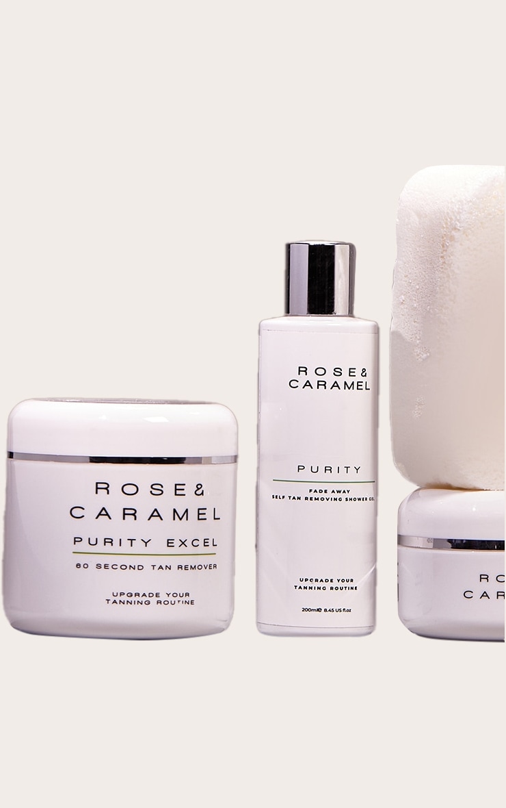 Rose & Caramel Gel douche effaceur d'autobronzant Purity Self image 3