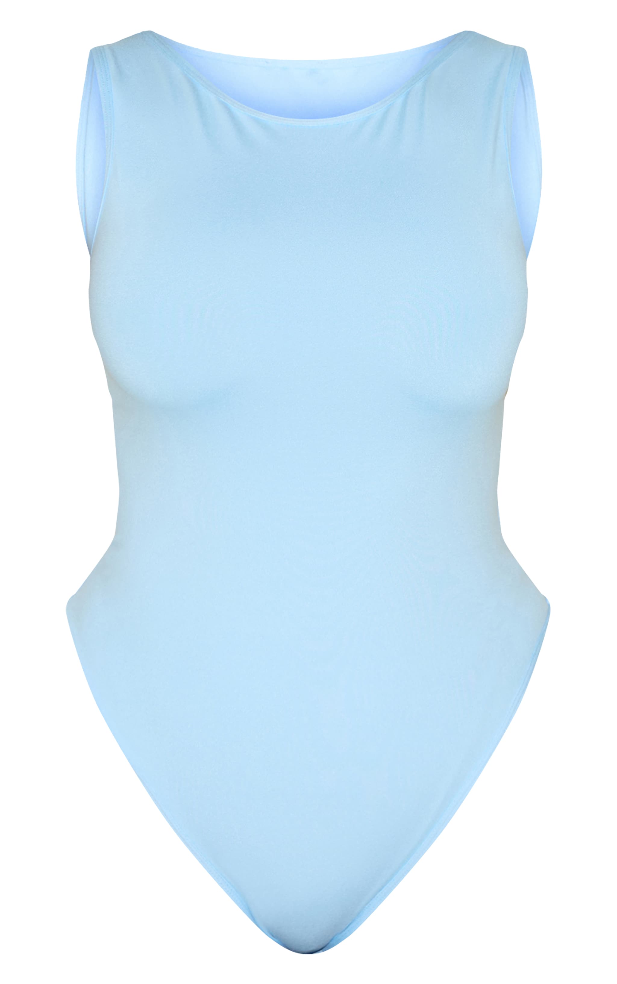Shape Body en Sculpt bleu ciel sans manches à col bateau image 5