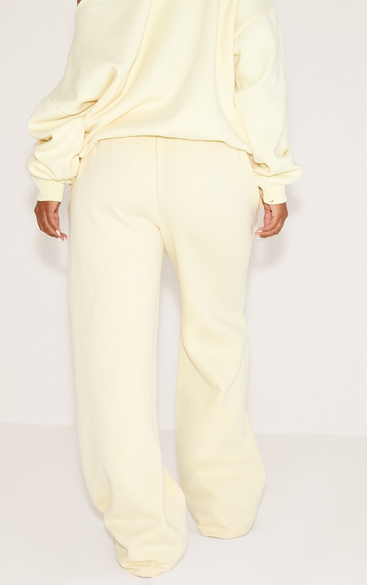 Shape PrettyLittleThing Lemon Sweatpants image 3