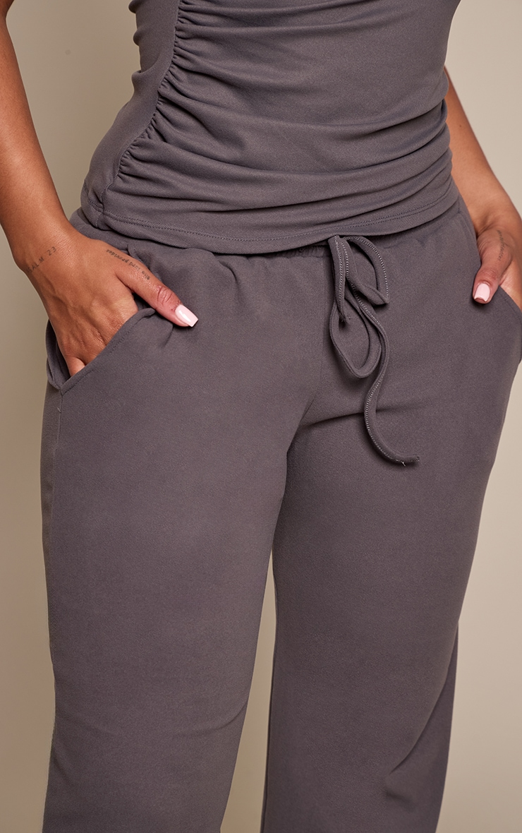 Shape Grey Soft Touch Wide Leg Pants image 4
