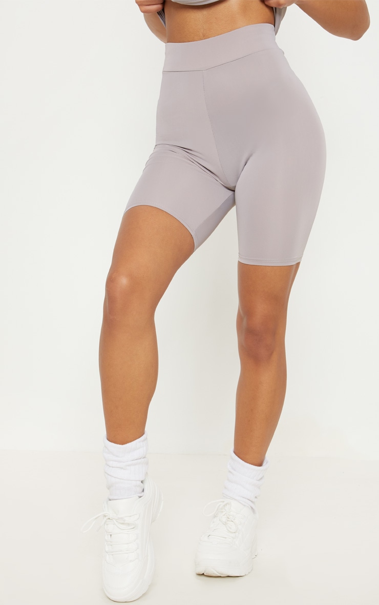 Grey Basic Gym Cycle Short | Active | PrettyLittleThing USA