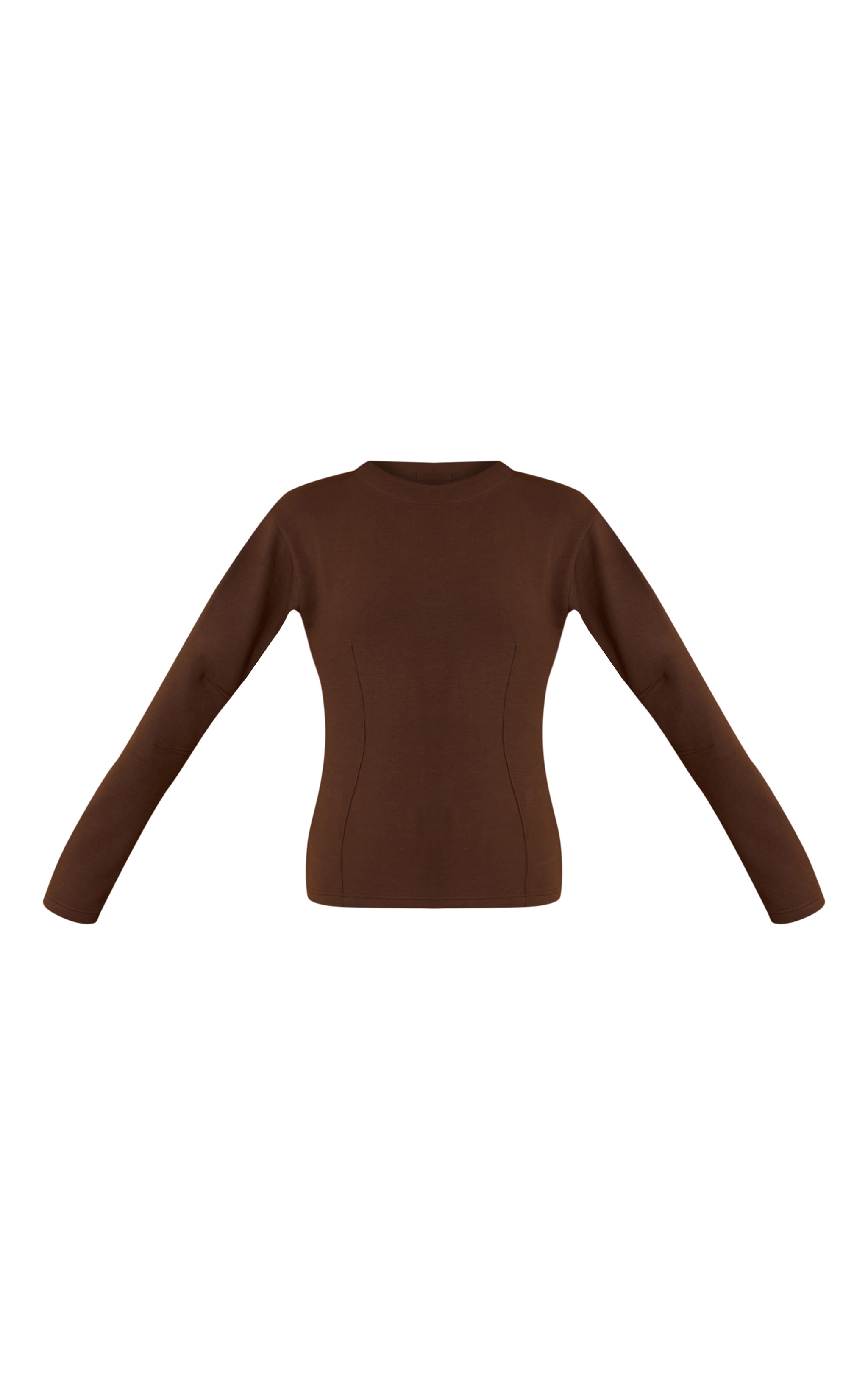 Sweat tissé espresso à taille cintrée image 5