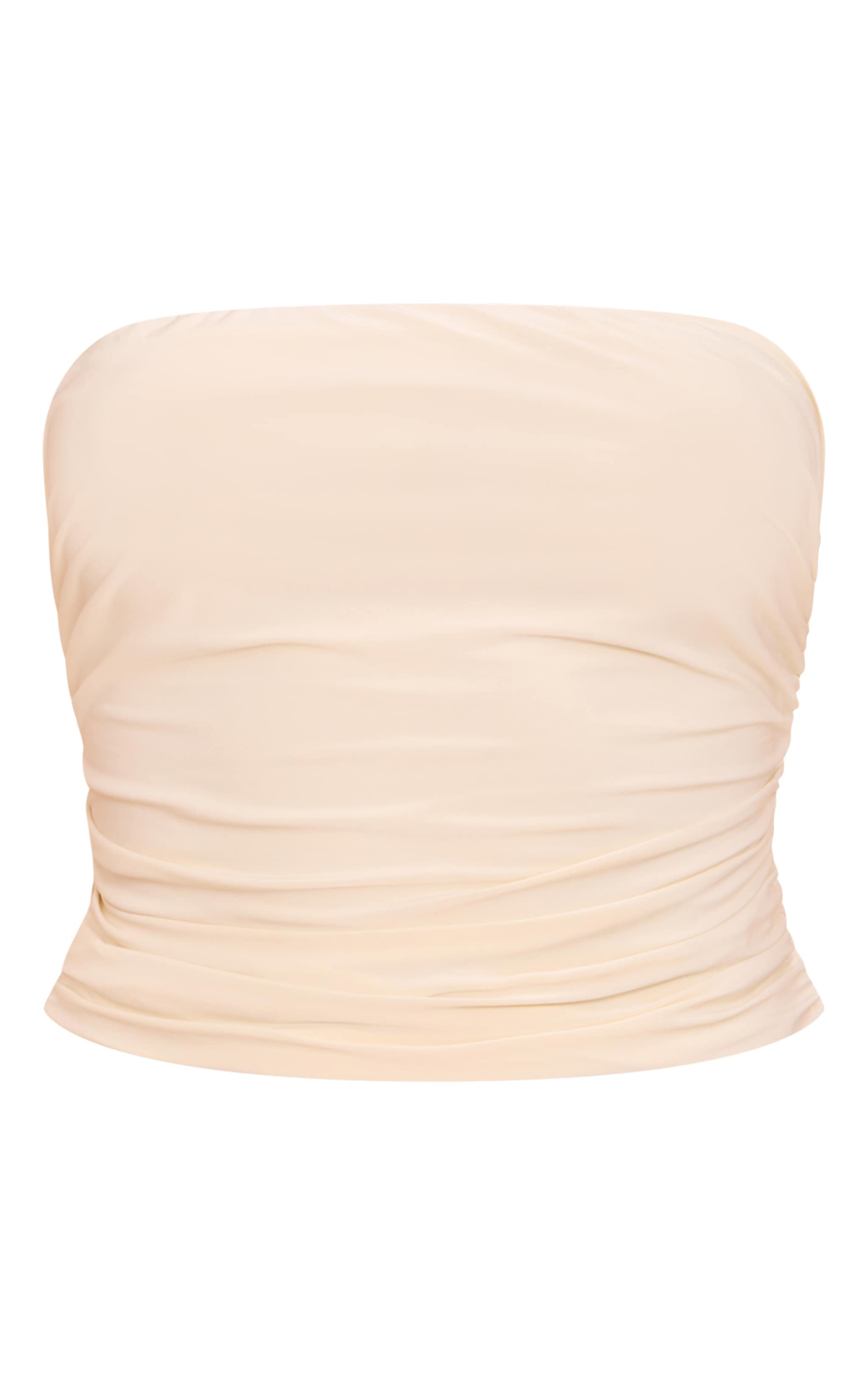 Petite Stone Ruched Bandeau Top image 5