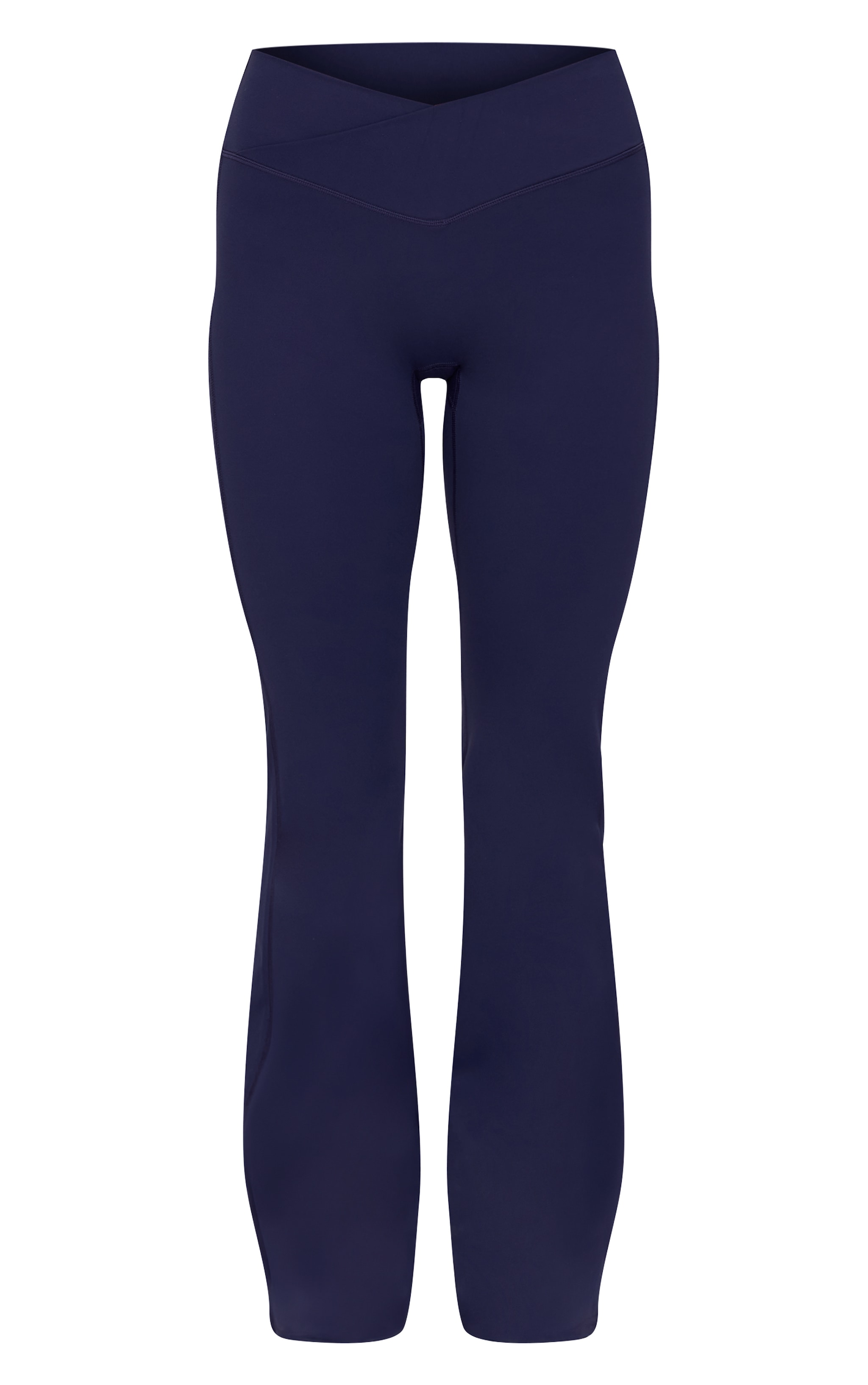 Pantalon de yoga en Sculpt bleu marine à taille croisée image 5