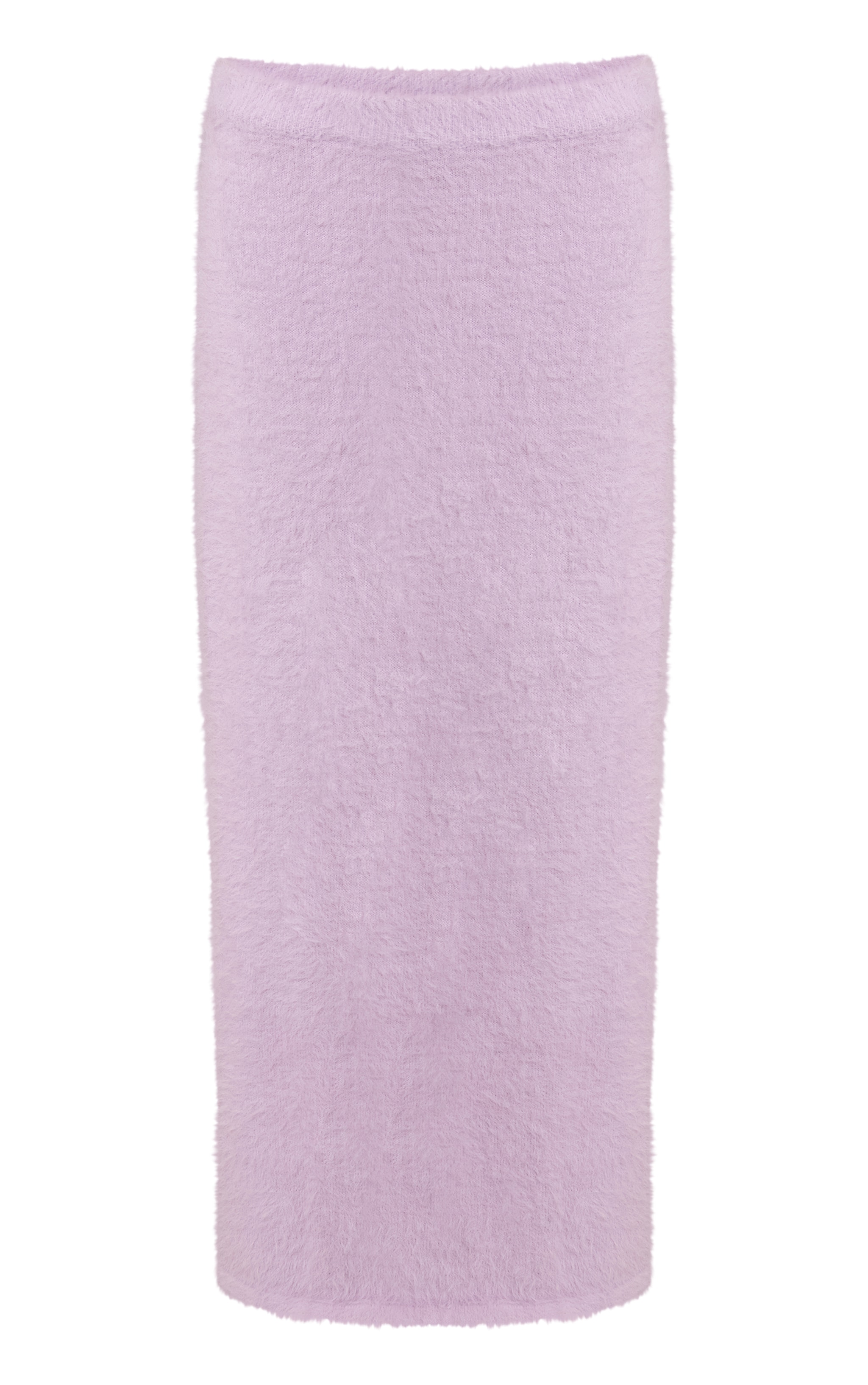 Lilac Knitted Maxi Skirt image 5