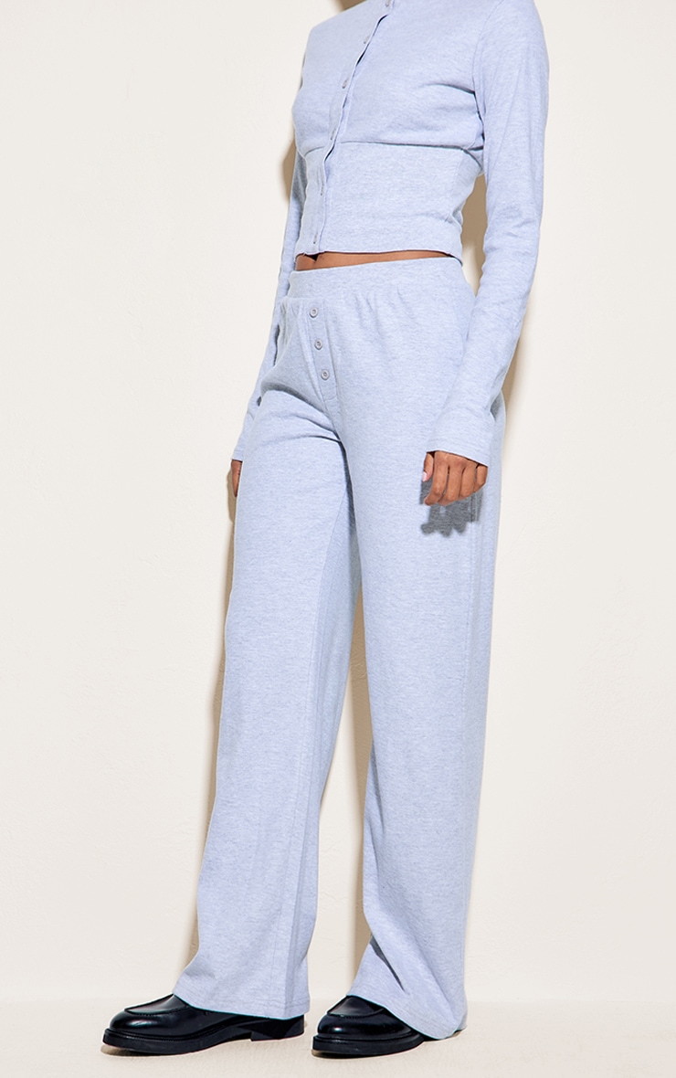 Ash Grey Super Soft Wide Leg Pants image 2
