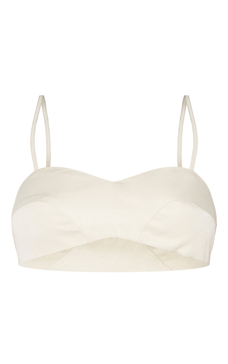 Petite Stone Tailored Strappy Bralet image 1