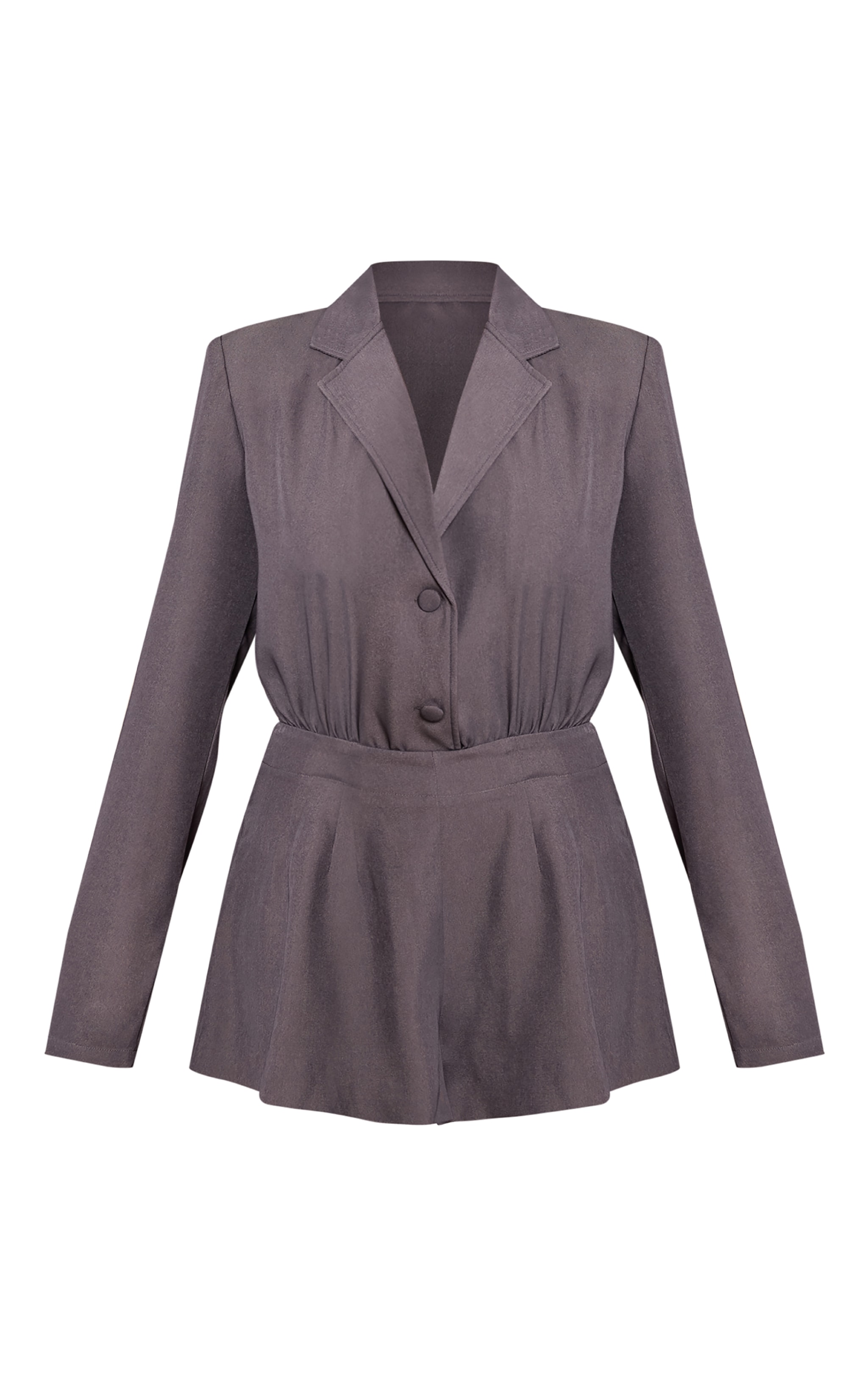 Shape Charcoal Tailored Blazer Romper image 5