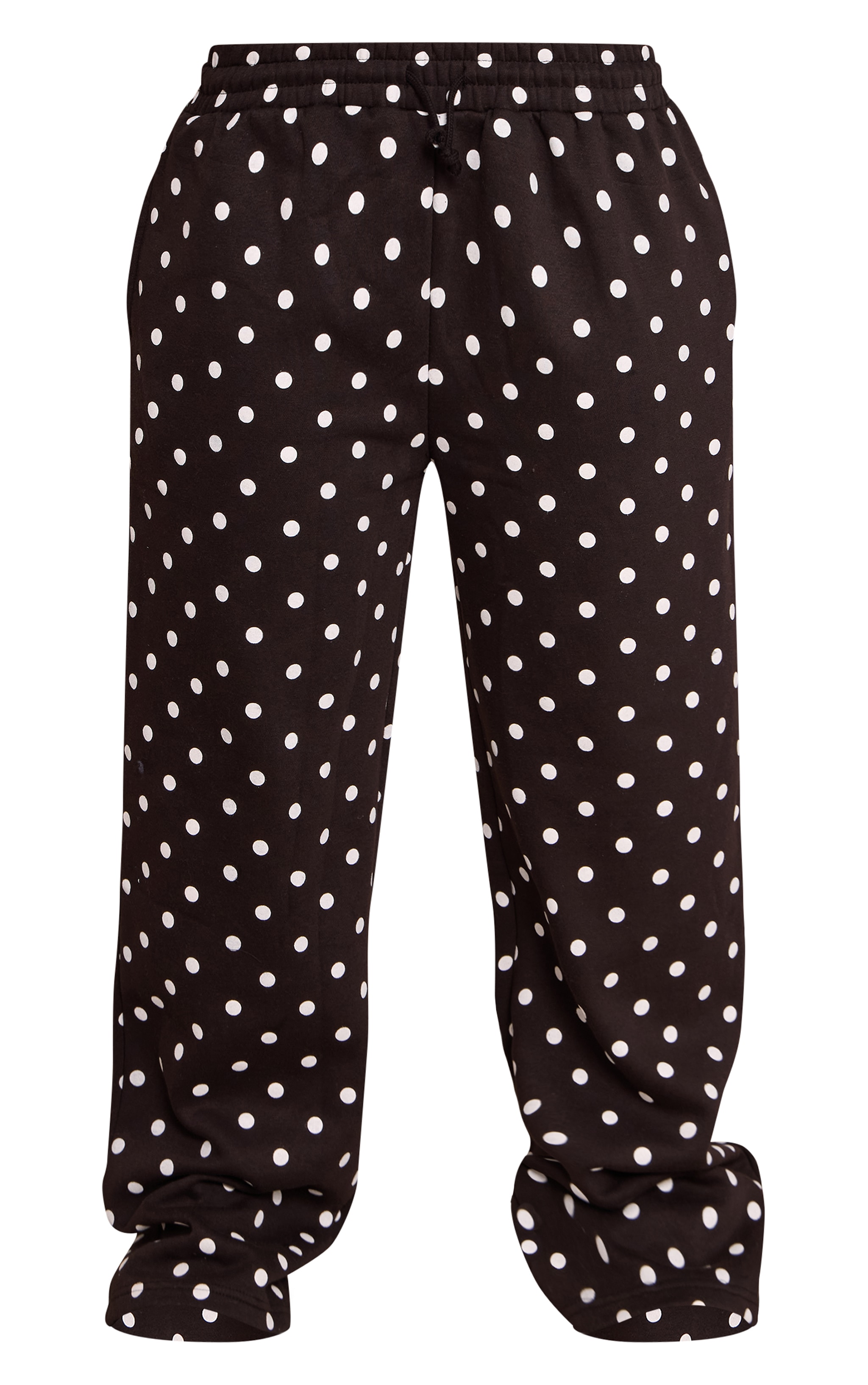 Shape Black Polka Dot Sweatpants image 5