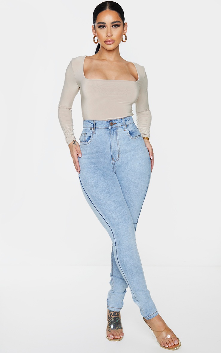 Shape Vintage High Waist Super Stretch Skinny Jeans