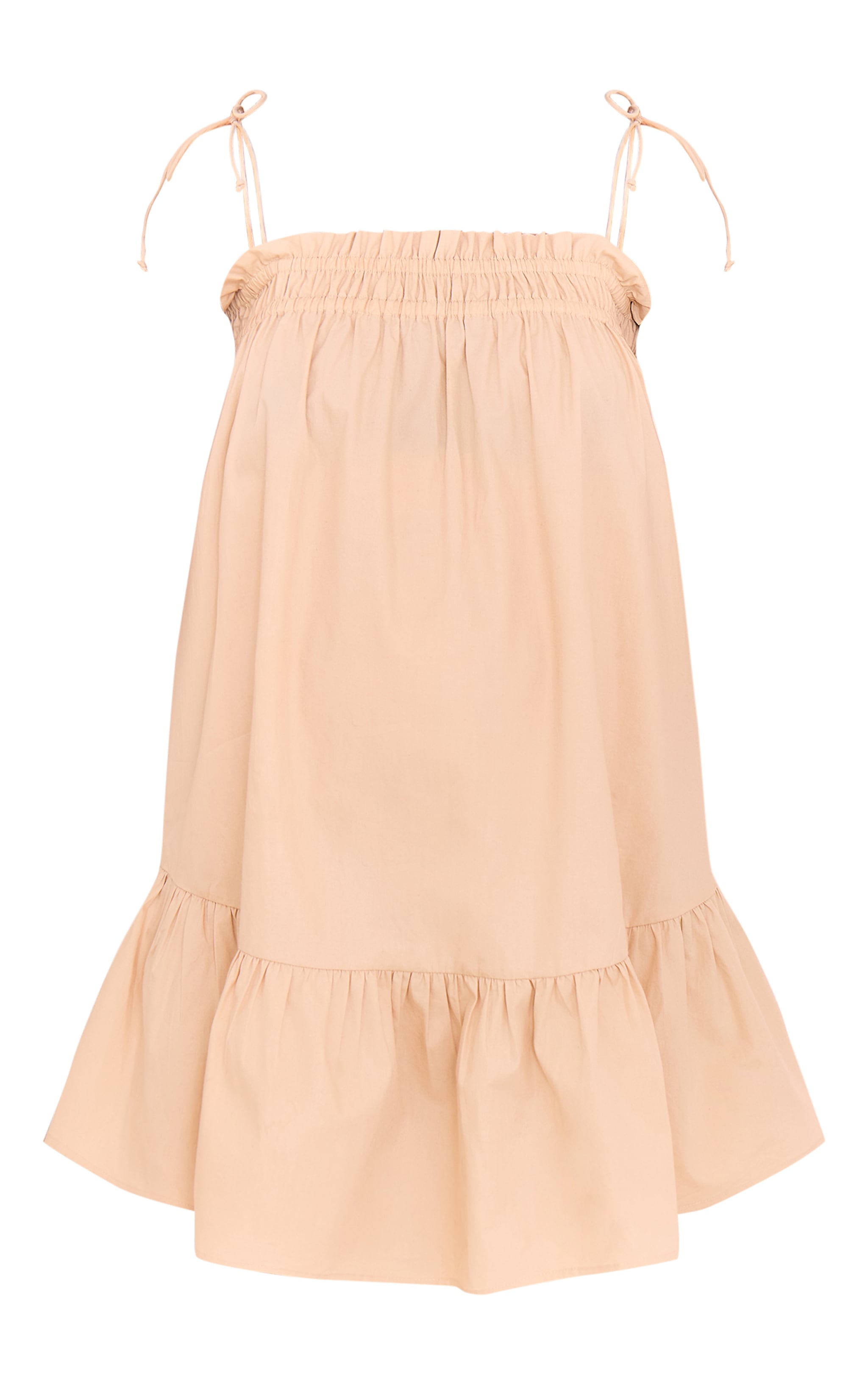 Maternity Stone Strappy Frill Detail Shift Dress image 5