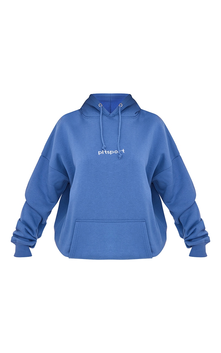 PLT Sport Steel Embroidered Oversized Hoodie image 5