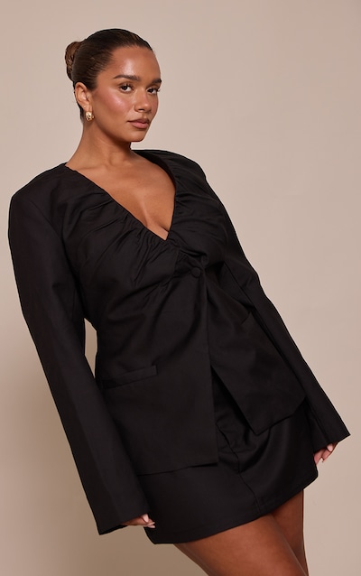 Shape Mini-jupe de tailleur noire