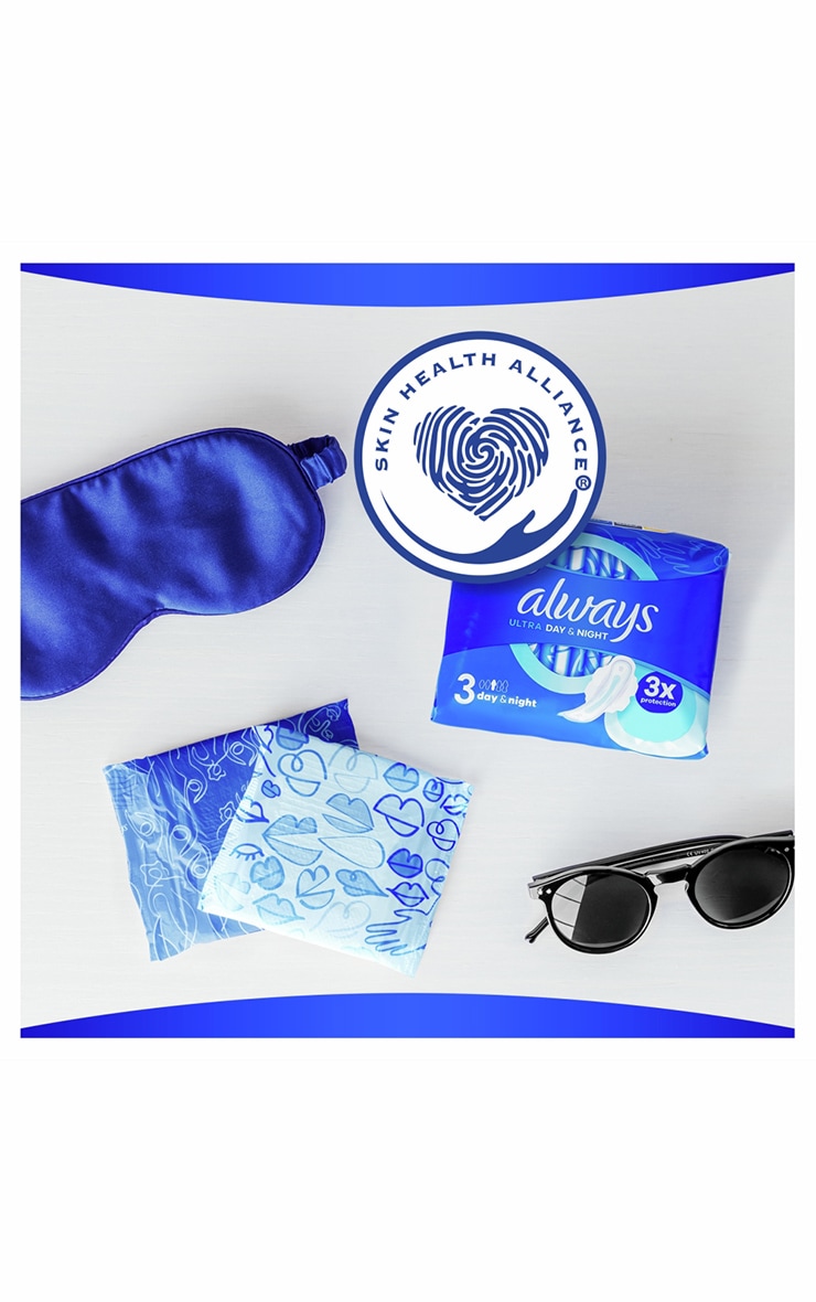Always Ultra Night Sanitary Pads 10 Pack image 5