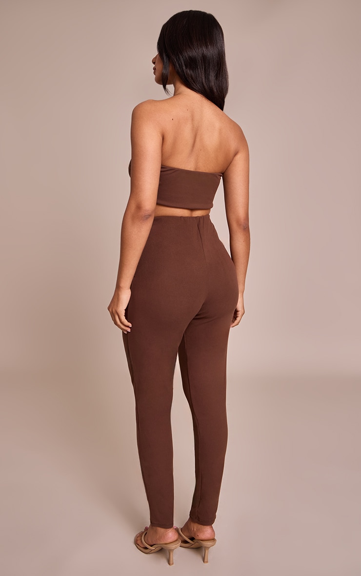 Petite Chocolate Super Soft Ruched Leggings  image 3