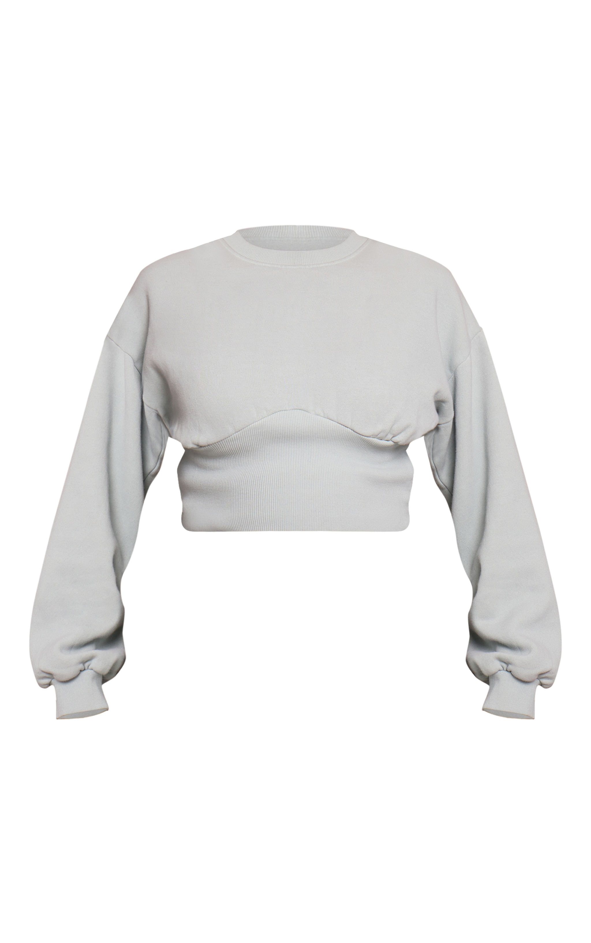 Shape Mint Green Cinched Waist Sweatshirt image 5