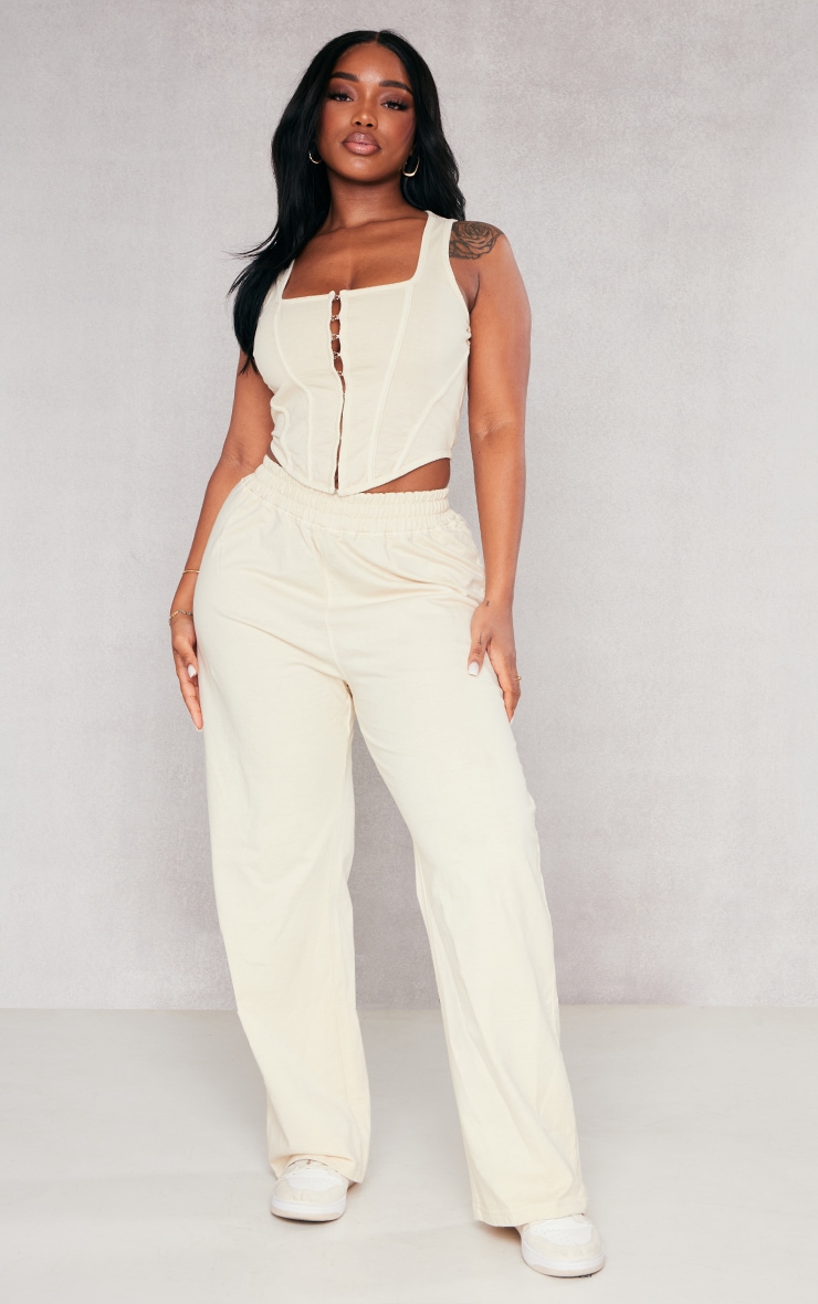 Shape Stone High Waisted Wide Leg Joggers image 1