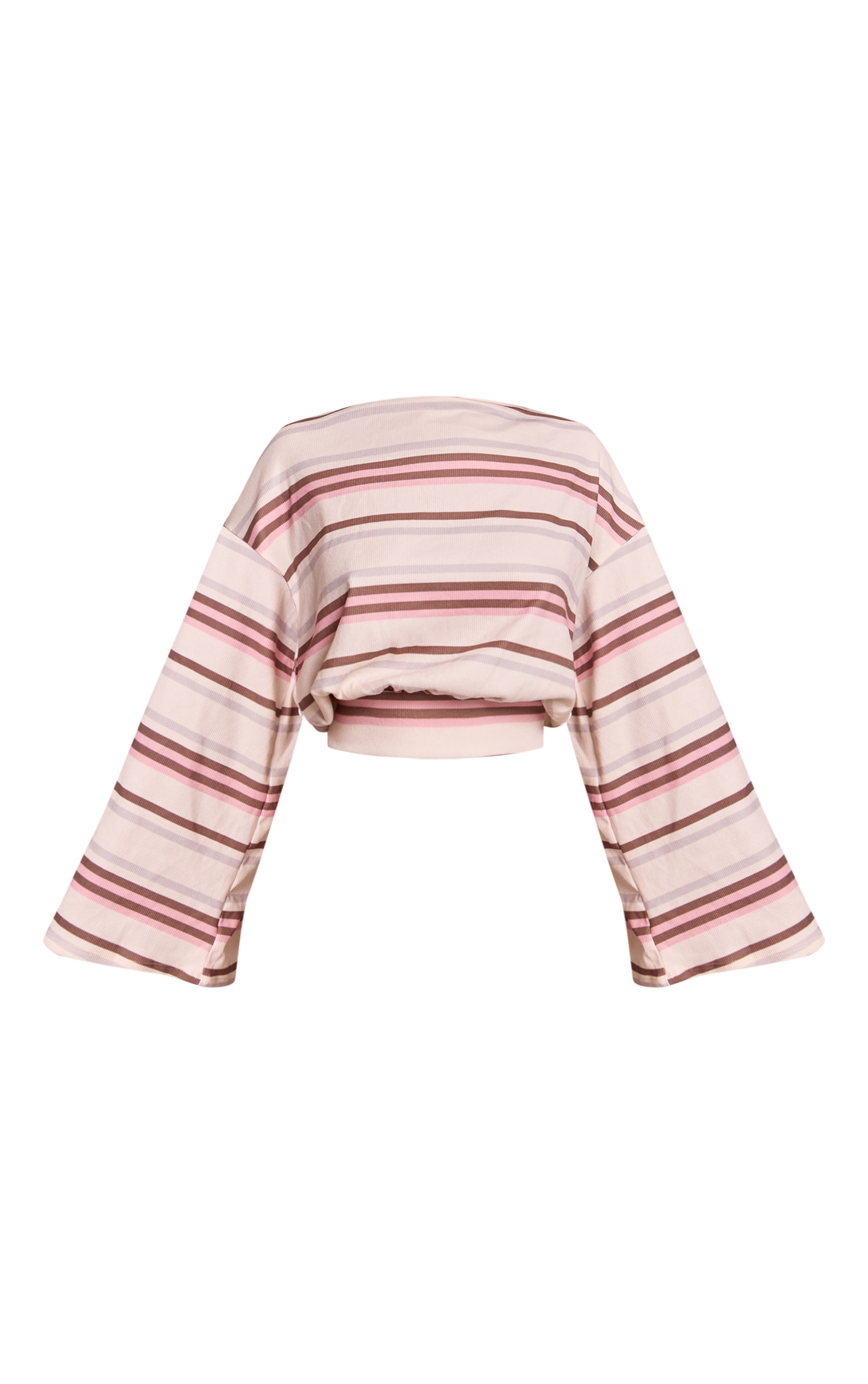 Petite Pull ample asymétrique multicolore image 5