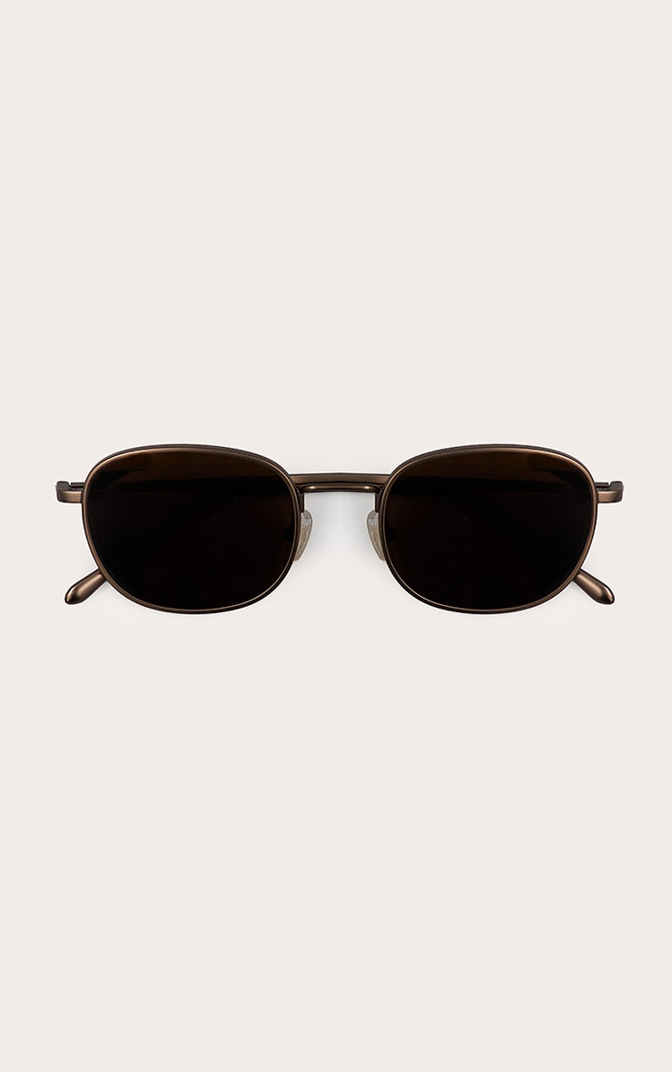 A.KJÆRBEDE Hello Sunglasses - Matte Brown image 2