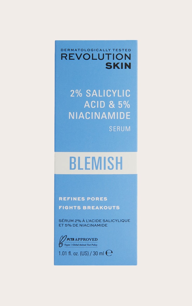 Revolution Skincare Salicylic Acid & Niacinamide Serum image 2