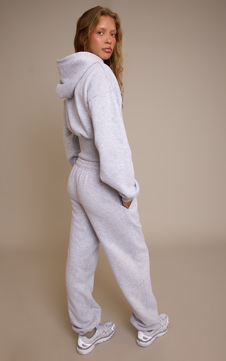 PLT Ash Grey Tab Drawcord Cuff Sweatpants image 3