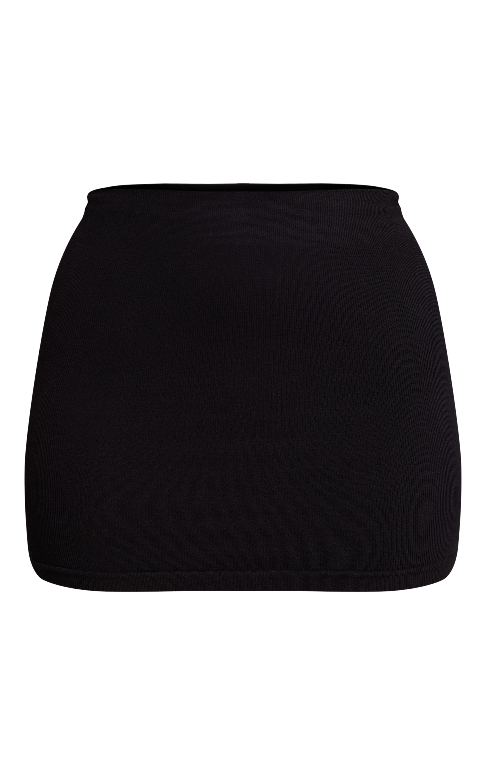 Shape Black Seamless Mini Skirt image 6