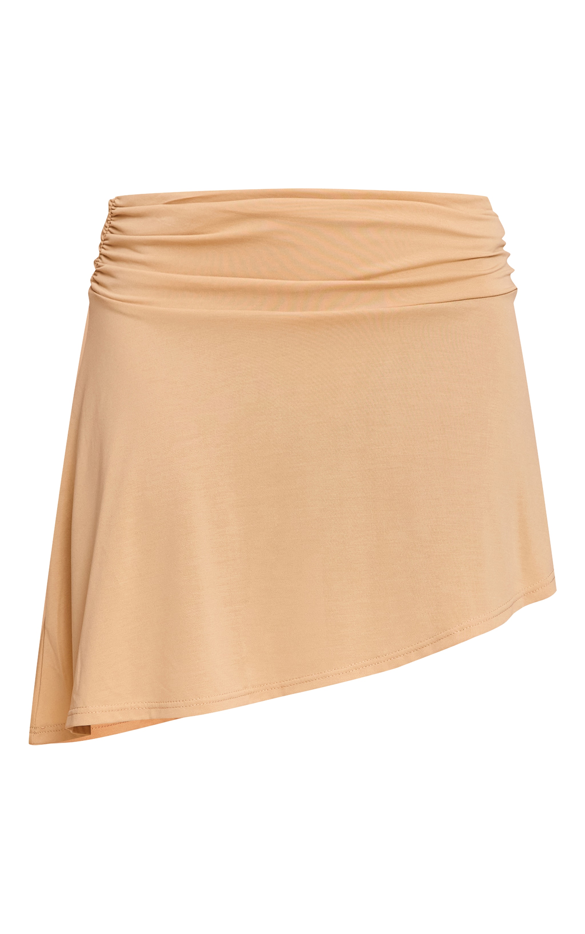 Lemon Modal Asymmetric Mini Skirt image 6