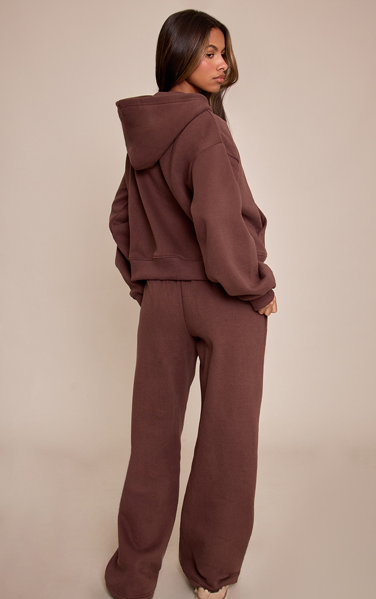 Petite Chocolate Graphic Wide Leg Sweatpants image 3