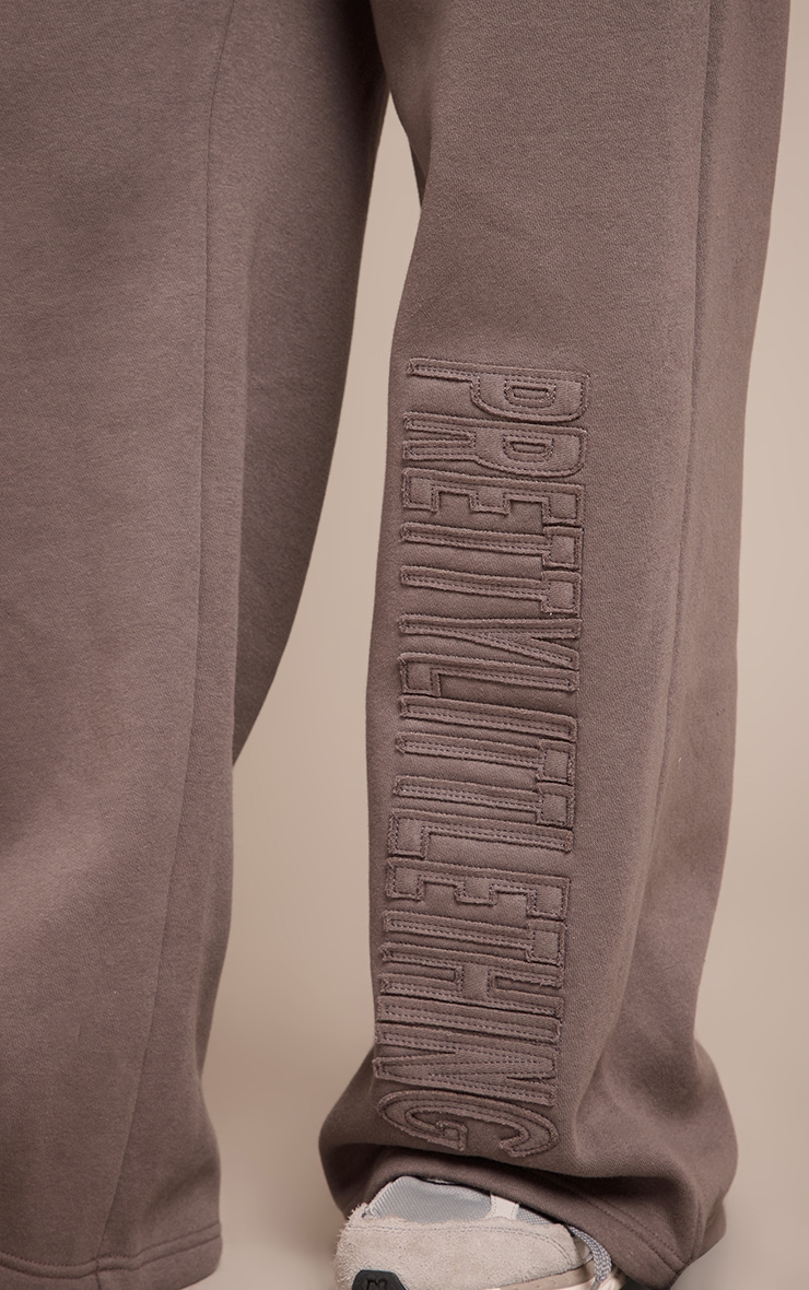 PRETTYLITTLETHING Shape Jogging gris charbon image 4